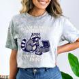Please Be Patient I'm From The 1900s Retro Raccoon Saying Comfort Color Blast T-Shirt Smoke Please Be Patient I'm From The 1900s Retro Raccoon Saying Comfort Color Blast T-Shirt Smoke