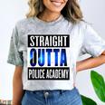 Police Academy Shirt Police Officer Graduation Comfort Color Blast T-Shirt Smoke