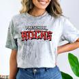 Preschool Rocks Back To School Graduation Teacher Student Comfort Color Blast T-Shirt Smoke