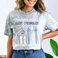 Proud Air Force Mother-In-Law US Air Force Graduation Comfort Color Blast T-Shirt Smoke