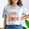 Proud GIGI Of 2026 Senior Basketball Student Graduation Comfort Color Blast T-Shirt Smoke