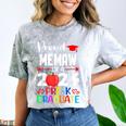 Proud MEMAW Of 2024 Pre-K Graduation Graduate Senior 2024 Comfort Color Blast T-Shirt Smoke