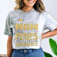 Proud Mom Of 2025 Graduate College Shirt Graduation Comfort Color Blast T-Shirt Smoke