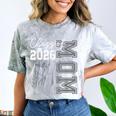 Proud Mom Of A 2026 Graduate Grad Senior Mother Graduation Comfort Color Blast T-Shirt Smoke