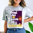 Proud Queen PhD Graduate PhD Graduation Doctorate Comfort Color Blast T-Shirt Smoke