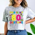Retro 80's Costume 80s Nostalgia Party Comfort Color Blast T-Shirt Smoke