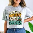Saying Please Be Patient With Me I'm From The 1900s Premium Tri-Blend Comfort Color Blast T-Shirt Smoke Saying Please Be Patient With Me I'm From The 1900s Premium Tri-Blend Comfort Color Blast T-Shirt Smoke