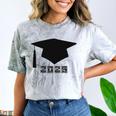 SENIOR 2025 Cute Graduation Class Of 2025 Graduate Comfort Color Blast T-Shirt Smoke