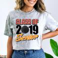 Senior Class Of 2019 Tshirt Graduation Students Hockey Comfort Color Blast T-Shirt Smoke