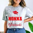 Super Proud Nonna Of 2025 Graduate Senior Graduation Family Comfort Color Blast T-Shirt Smoke