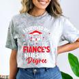 i Survived My Fiance's Nursing Degree Graduation Gifts Comfort Color Blast T-Shirt Smoke