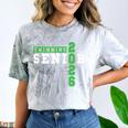Swimming Senior Night Swim Senior 2026 Graduation 33 Comfort Color Blast T-Shirt Smoke