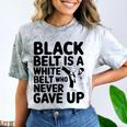 Taekwondo Belt Club Graduation Comfort Color Blast T-Shirt Smoke