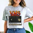 VHS Tape Nostalgia Old School Technology Humor Comfort Color Blast T-Shirt Smoke VHS Tape Nostalgia Old School Technology Humor Comfort Color Blast T-Shirt Smoke