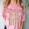 1964 Year Nostalgia Desert Camo Distressed American Flag Comfort Color Blast T-Shirt Clay