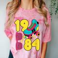 1984 Retro Raised In The 80s Old School Nostalgia Vibes Comfort Color Blast T-Shirt Clay