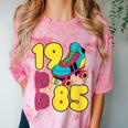 1985 Retro Raised In The 80s Old School Nostalgia Vibes Comfort Color Blast T-Shirt Clay