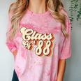 1988 Class Reunion Retro Class Of 88 High School Graduation Comfort Color Blast T-Shirt Clay