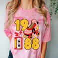 1988 Retro Raised On 80s Music Old School Nostalgia Punk Comfort Color Blast T-Shirt Clay 1988 Retro Raised On 80s Music Old School Nostalgia Punk Comfort Color Blast T-Shirt Clay