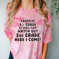 1st First Grade Graduation Tshirt Moving On To 2nd Grade Comfort Color Blast T-Shirt Clay