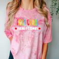 1st Grade Here I Come Kids Kindergarten Graduation Shirt Comfort Color Blast T-Shirt Clay