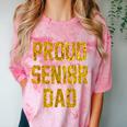 2018 Senior Dad High School Graduation Party SEN18R T Shirt Comfort Color Blast T-Shirt Clay