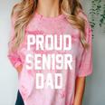 2019 Senior Dad High School Graduation Party SEN19R T Shirt Comfort Color Blast T-Shirt Clay