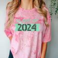 2024 Senior Class Graduation Shirt Graduate Comfort Color Blast T-Shirt Clay