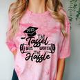 2025 Graduation The Tassel Was Worth The Hassle University Comfort Color Blast T-Shirt Clay