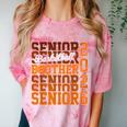 2026 Basketball Senior Brother Graduation Matching Family Comfort Color Blast T-Shirt Clay