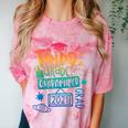 3rd Grade 2021 Graduate Quarantine Third Grade Graduation Comfort Color Blast T-Shirt Clay