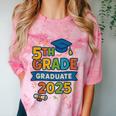 5th Grade Graduation 2025 Graphic – Class Of 2025 Theme Comfort Color Blast T-Shirt Clay
