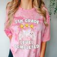 5th Grade Graduation Video Gamer Tee Comfort Color Blast T-Shirt Clay