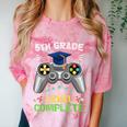 5th Grade Level Complete Gaming Graduation Class 2023 Gamer Comfort Color Blast T-Shirt Clay