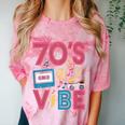 70s Retro Style Roller Skate Cassette Music Nostalgia Comfort Color Blast T-Shirt Clay 70s Retro Style Roller Skate Cassette Music Nostalgia Comfort Color Blast T-Shirt Clay