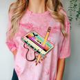 80s 90s Retro Halloween's Party Costume Nostalgia Cassette Comfort Color Blast T-Shirt Clay