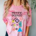 80s Nostalgia Never Forget Comfort Color Blast T-Shirt Clay