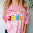 8th Grade 2026 Graduate School Senior Year Graduation Day Comfort Color Blast T-Shirt Clay
