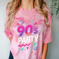 90's Party 90s Nostalgia Retro Rave Dance Music Comfort Color Blast T-Shirt Clay