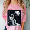 Aesthetic Spaceman Astronaut On The Moon Space Introvert Comfort Color Blast T-Shirt Clay Aesthetic Spaceman Astronaut On The Moon Space Introvert Comfort Color Blast T-Shirt Clay