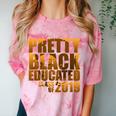 African American Girl Graduation Shirt Senior 2019 Comfort Color Blast T-Shirt Clay