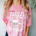 Amusing Wagon Pace Please Be Patient I'm From The 1900s Premium Comfort Color Blast T-Shirt Clay