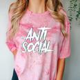 Anti Social Anti Social Club Introvert People Hate Comfort Color Blast T-Shirt Clay