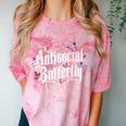 ANTISOCIAL BUTTERFLY Introvert Comfort Color Blast T-Shirt Clay