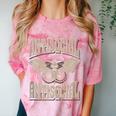 Antisocial Butterfly Quote Socially Selective Introvert Comfort Color Blast T-Shirt Clay