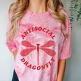 Antisocial Dragonfly Introvert Humor Nature Insect Graphic Comfort Color Blast T-Shirt Clay Antisocial Dragonfly Introvert Humor Nature Insect Graphic Comfort Color Blast T-Shirt Clay