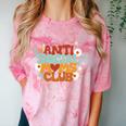 Antisocial Moms Club Introvert Mom Mothers Introverted Retro Comfort Color Blast T-Shirt Clay