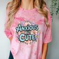 Anxious But Cute Introvert Floral Social Anxiety Comfort Color Blast T-Shirt Clay Anxious But Cute Introvert Floral Social Anxiety Comfort Color Blast T-Shirt Clay