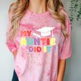 My Auntie Did It Aunt Graduation Nurse Doctor Aunt Graduated Comfort Color Blast T-Shirt Clay