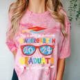 Awesome Kindergarten Graduate Looks Like 2024 Graduation Comfort Color Blast T-Shirt Clay